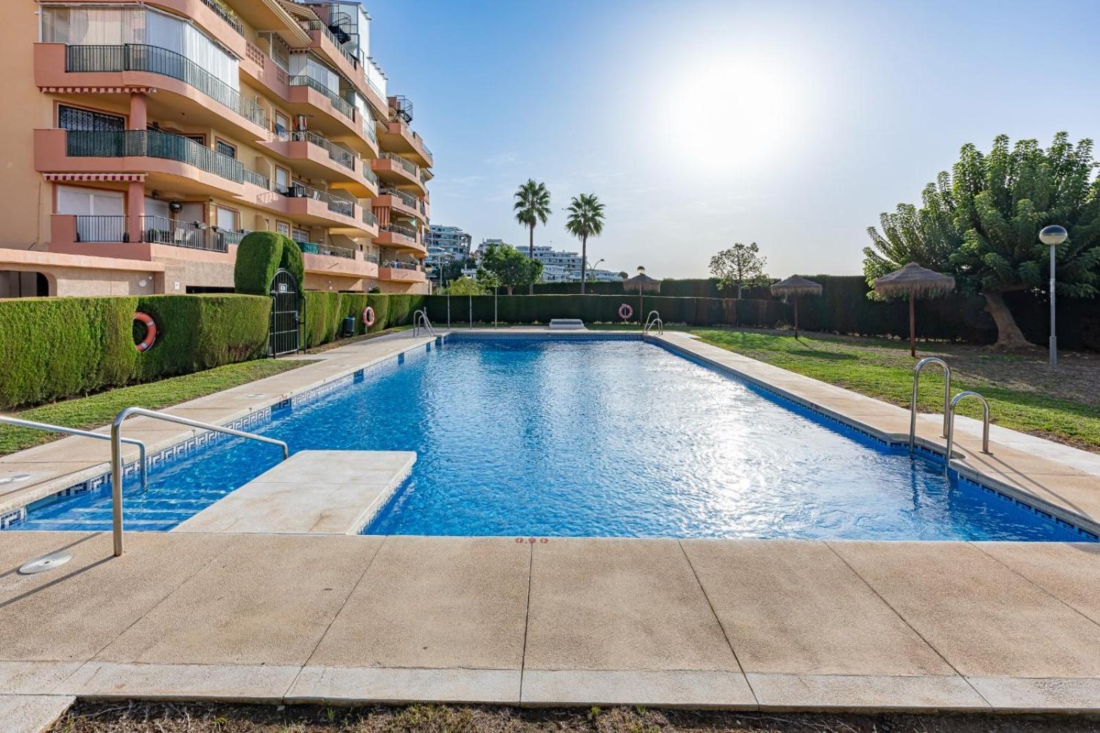 Apartamento Acogedor Con Vista Al Mar Màlaga Exteriér fotografie